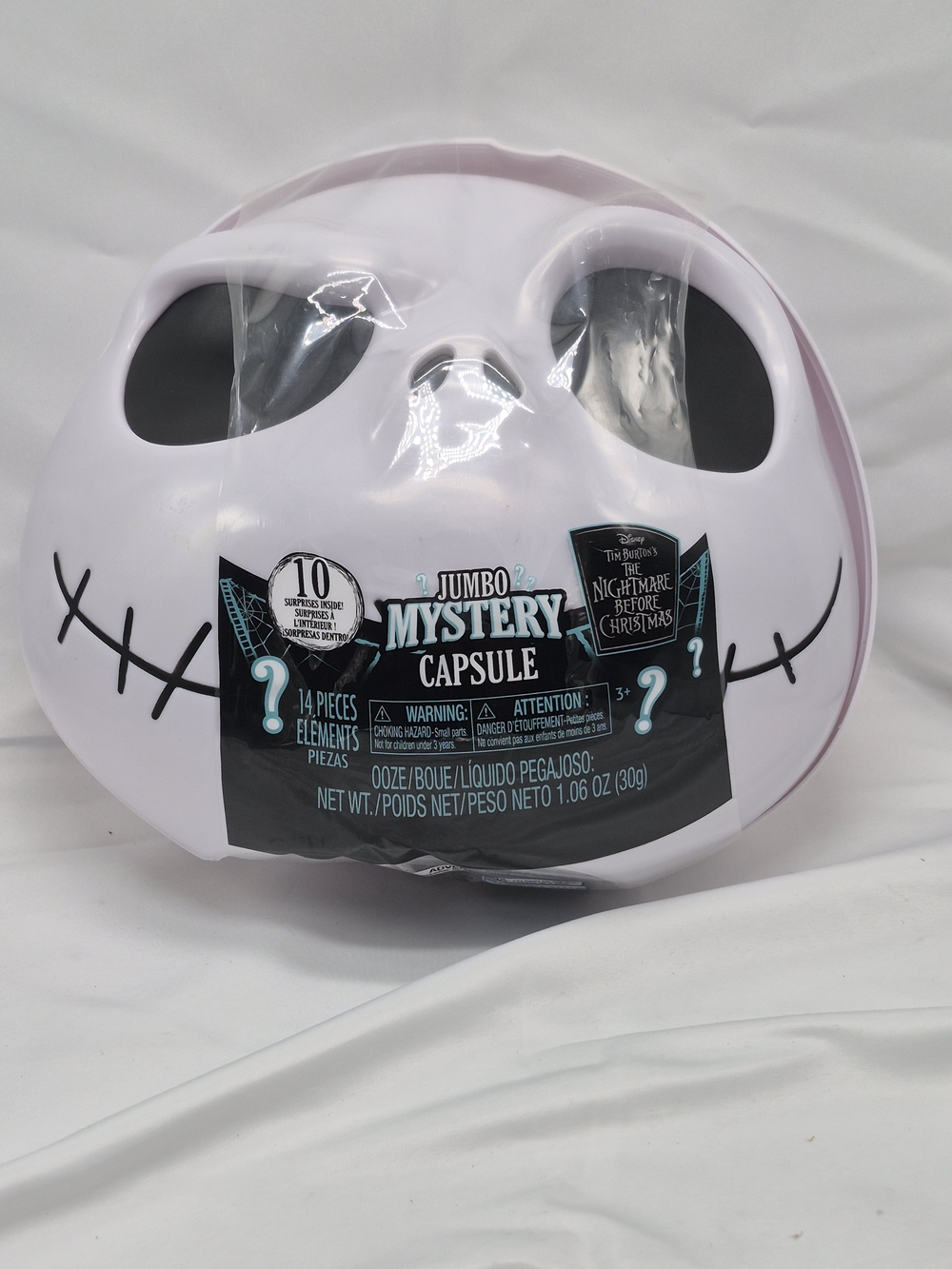 Jack Skellington Jumbo Mystery Capsule - White